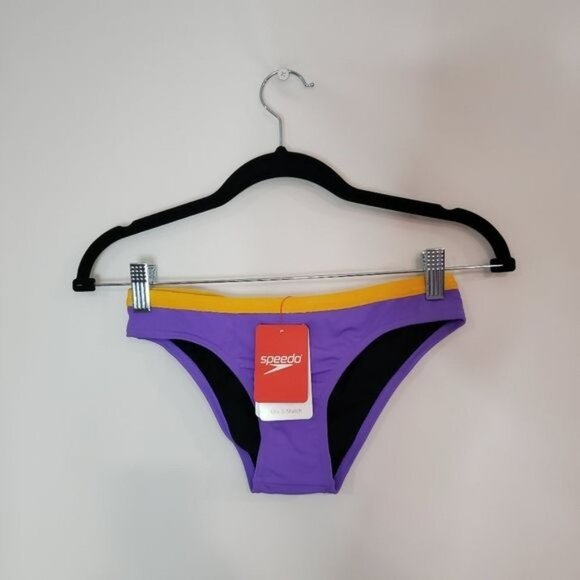 NWT Speedo Solid Waistband Bikini Bottom Size 30 - Picture 4 of 8